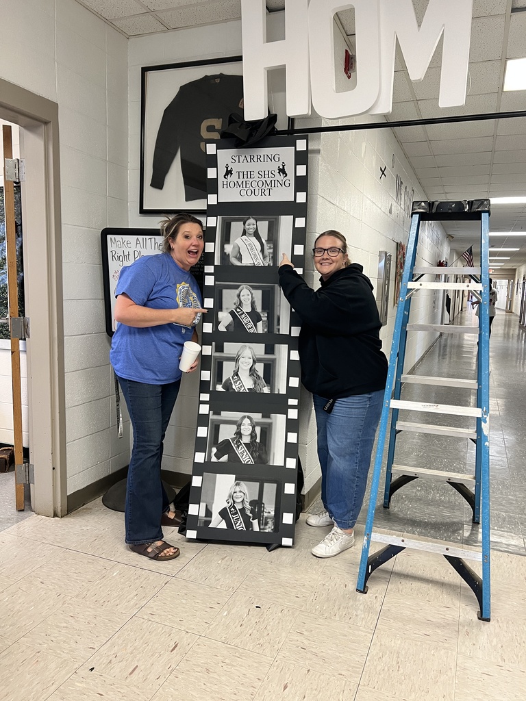 Getting Ready for Homecoming at Smackover High School