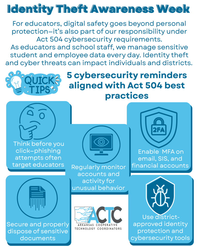 Best practices flyer with quick tips on keeping your information safe online.