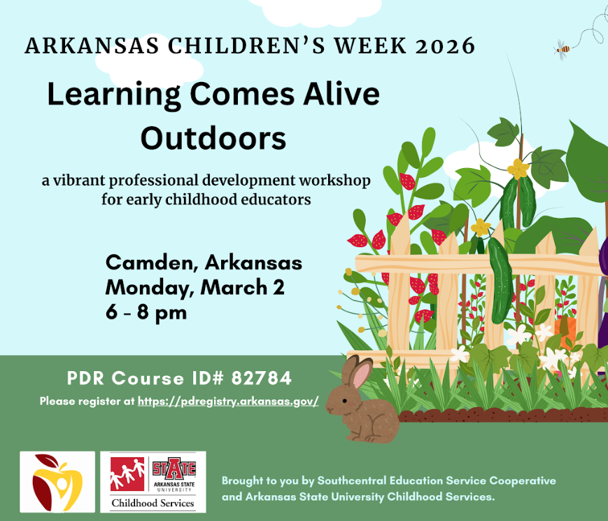 Arkansas Children's Week flier.