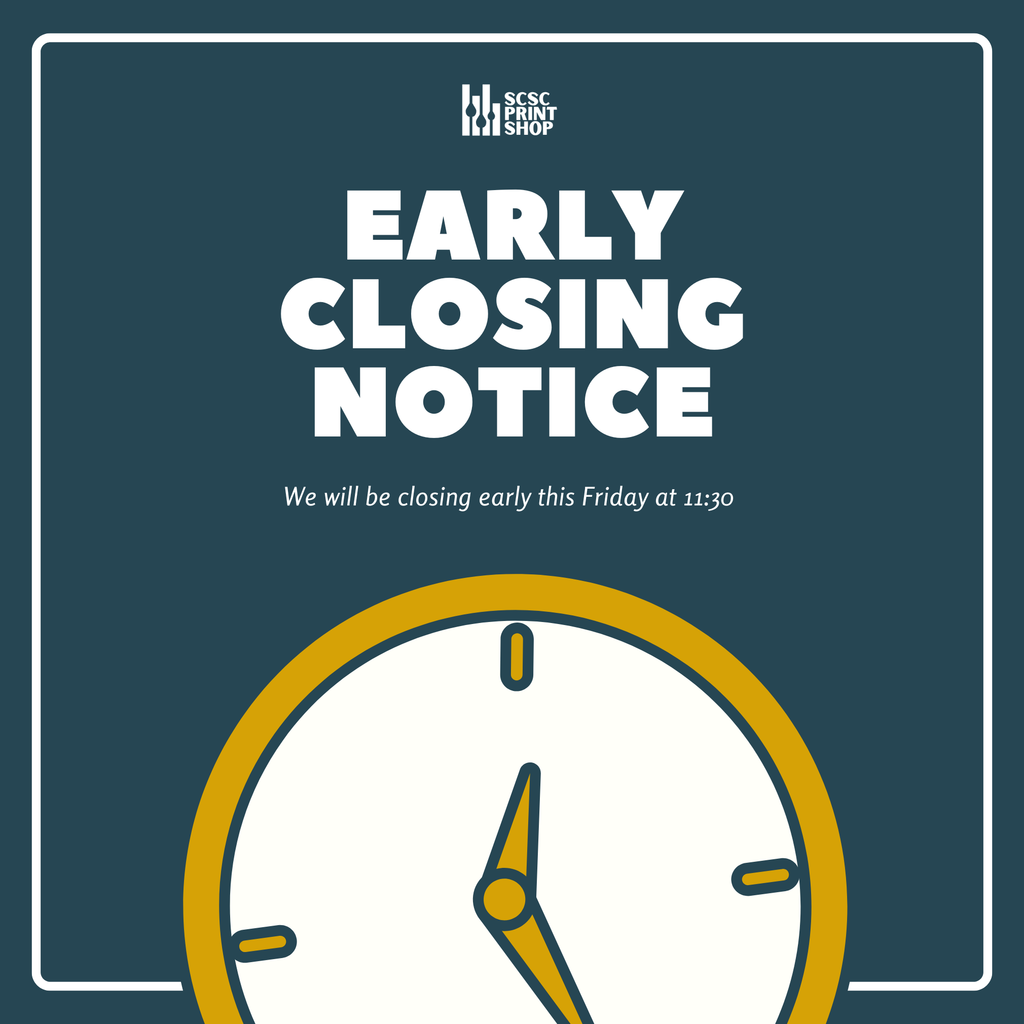 Closing Early Friday