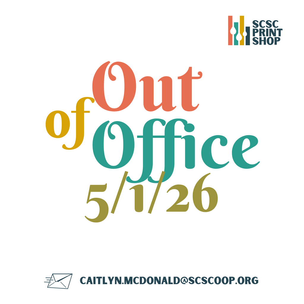 Print Shop Closed May 1
