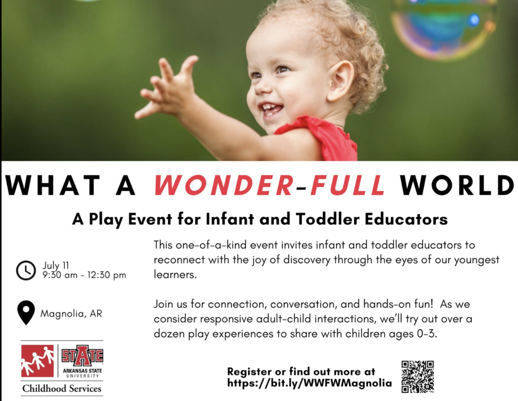 Flier for What a Wonder-full World for teachers. 