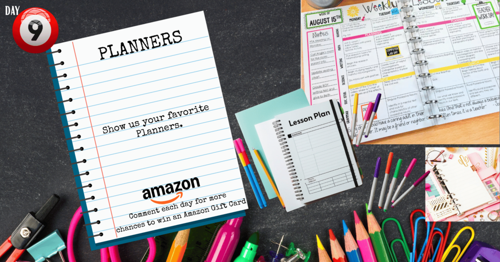 day 9 planners 