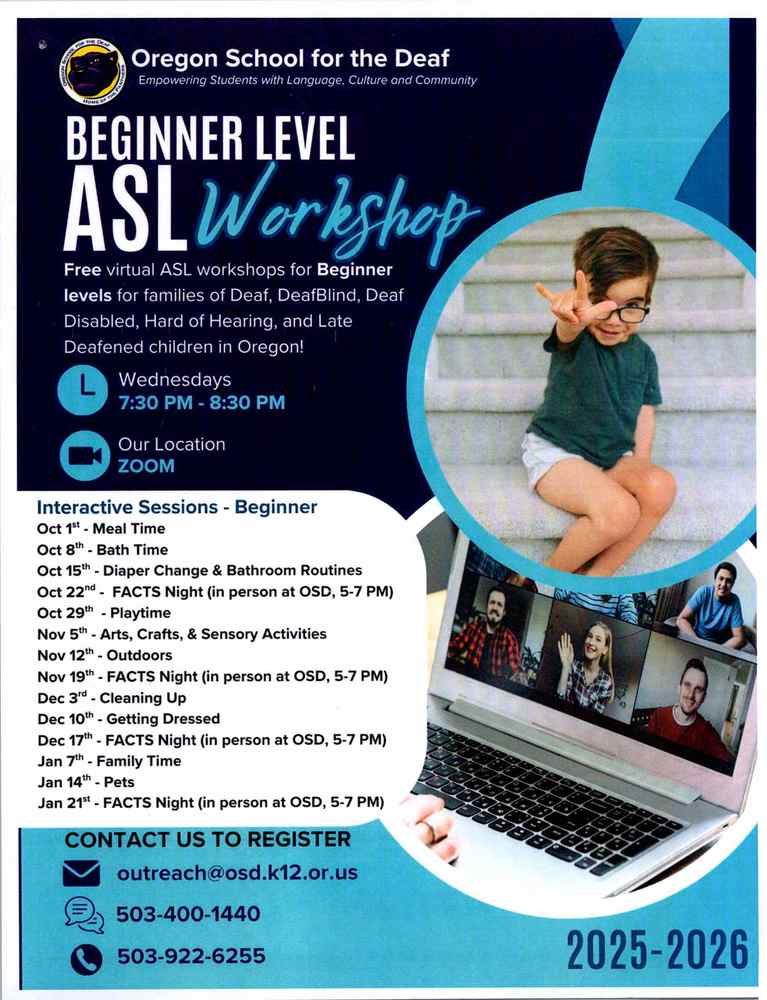 ASL Workshop - Beginners