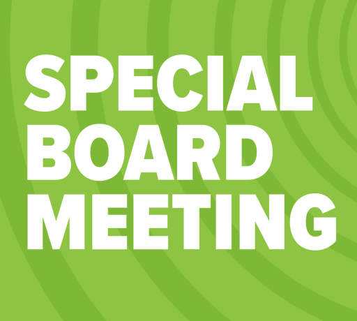 Special Board Meeting