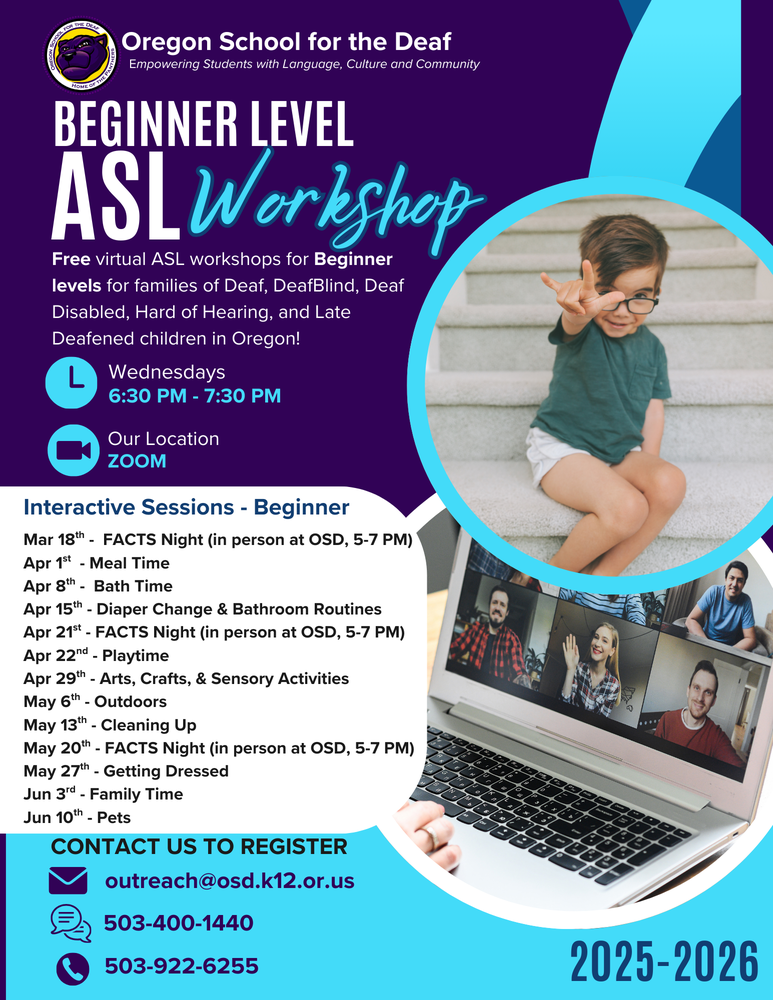 ASL Workshop - Beginners
