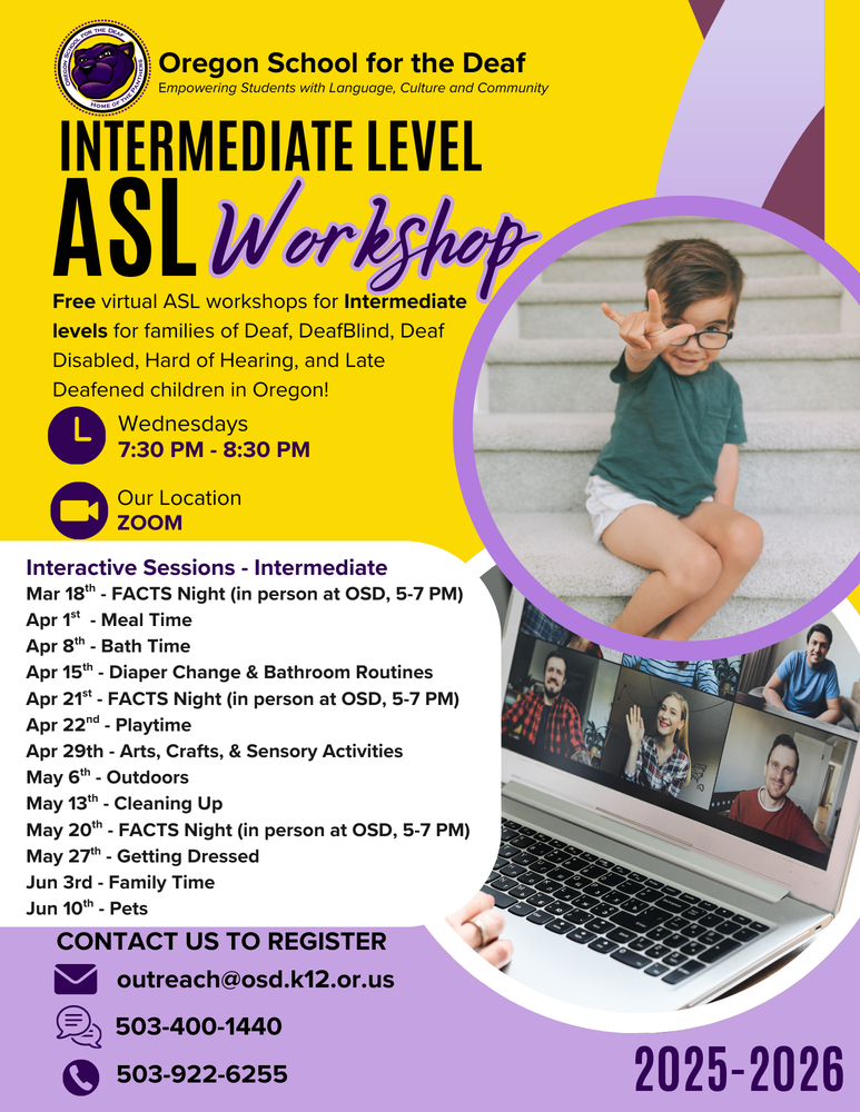 ASL Workshop - Intermediate