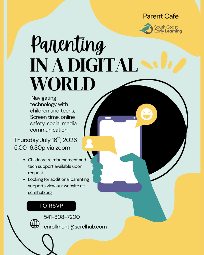July 16: Parent Cafe