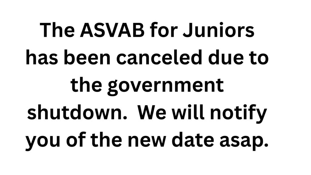10-22-25 ASVAB cancelation