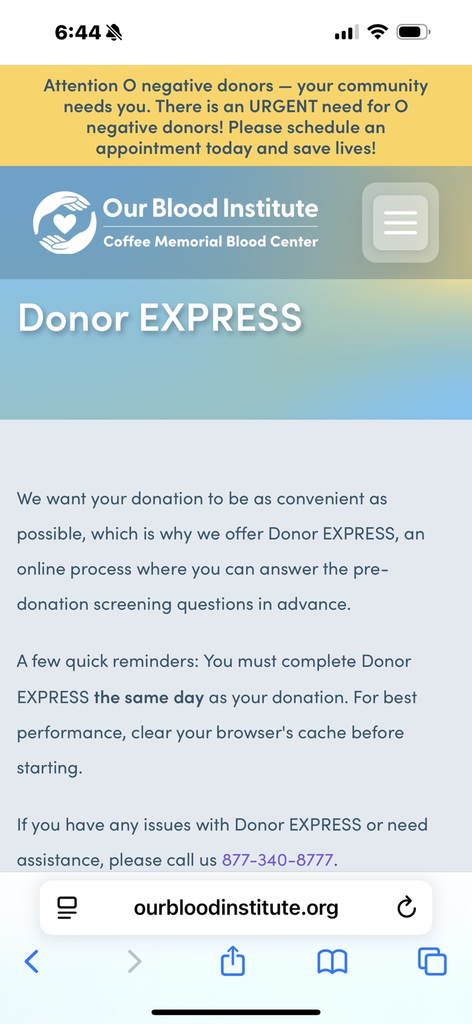 Donor Express