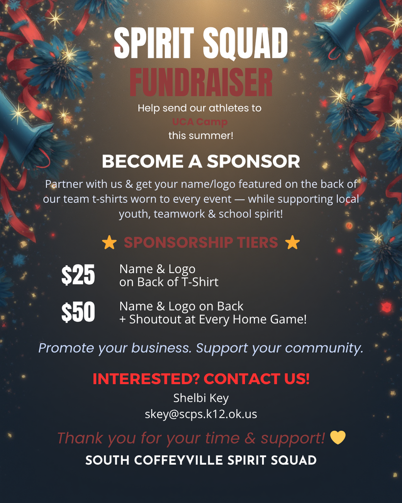 Spirit Squad Camp Fundraiser