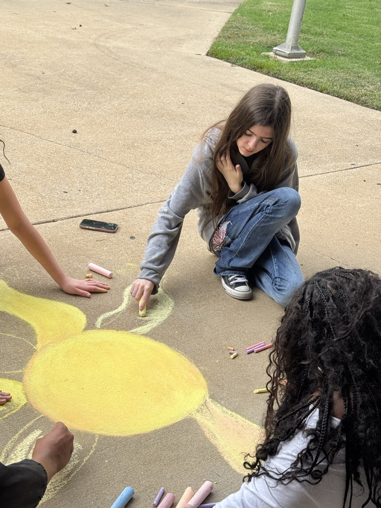 chalk drawing