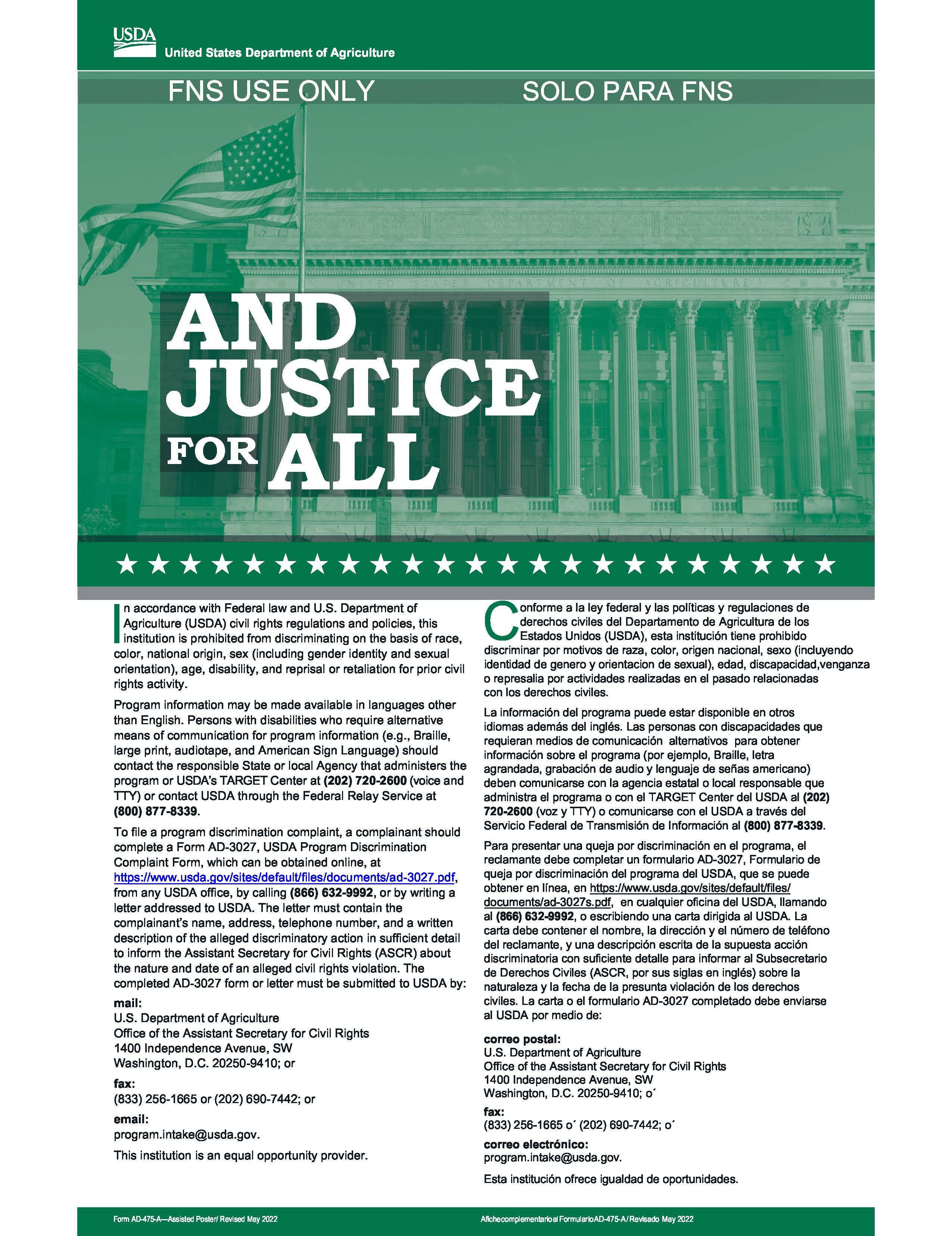 And Justice For All | South Conejos School District