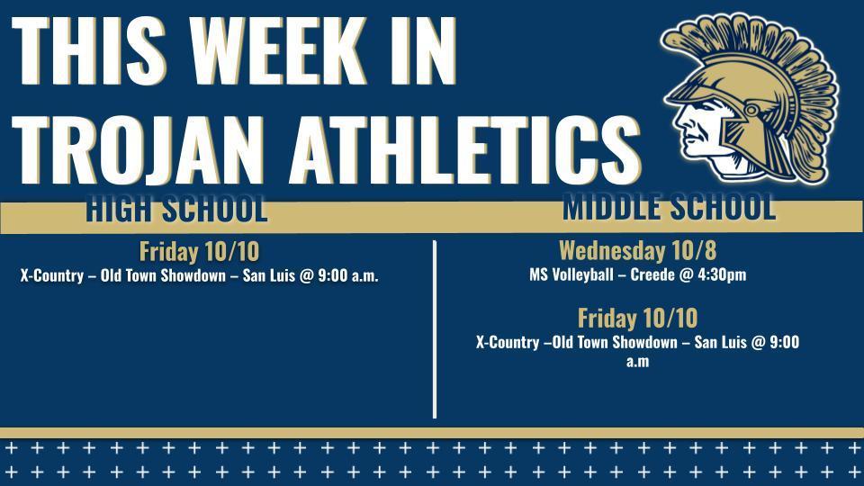 This week in trojan athletics