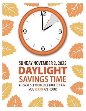 Daylight Savings Time Change
