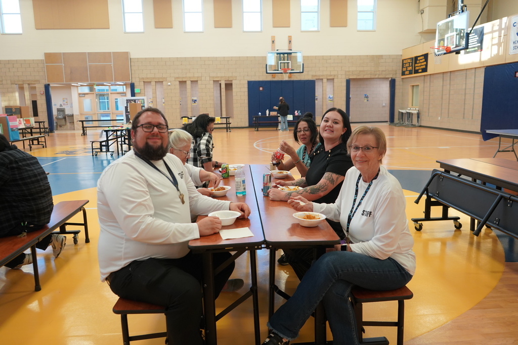 Photo: Staff supporting senior fundraiser