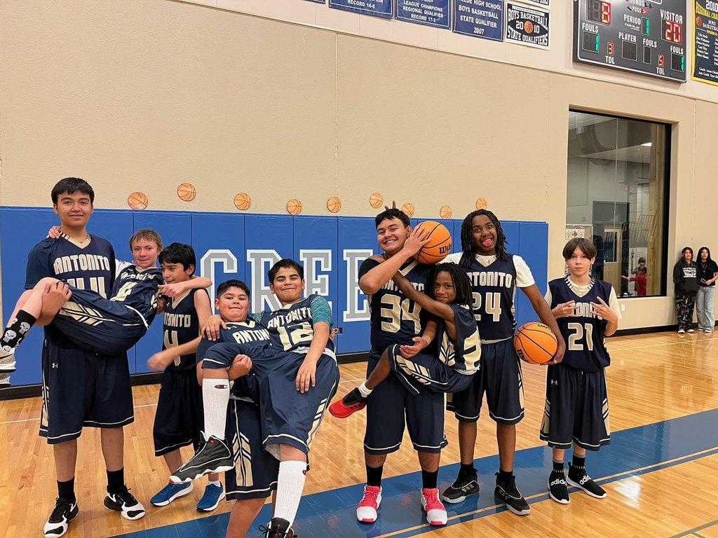 MS Boys Basketball all smiles over defeat against Creede