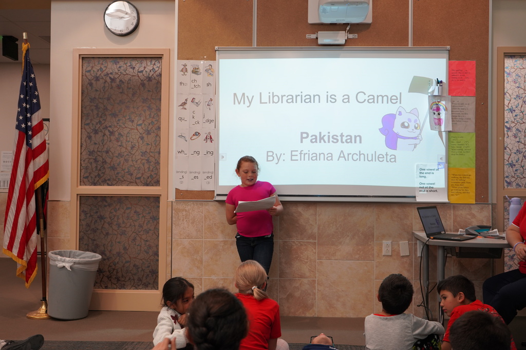 Photo: Elementary presentations