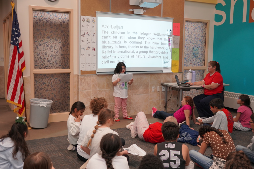 Photo: Elementary presentations