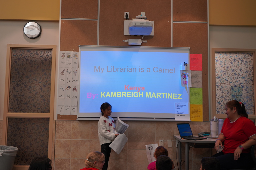 Photo: Elementary presentations