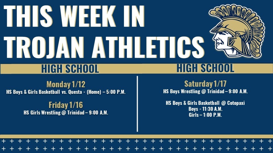 Trojan Weekly Schedule