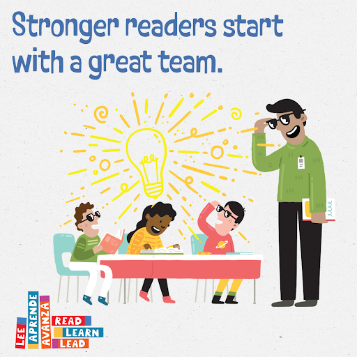 Stronger readers start with a great team.
