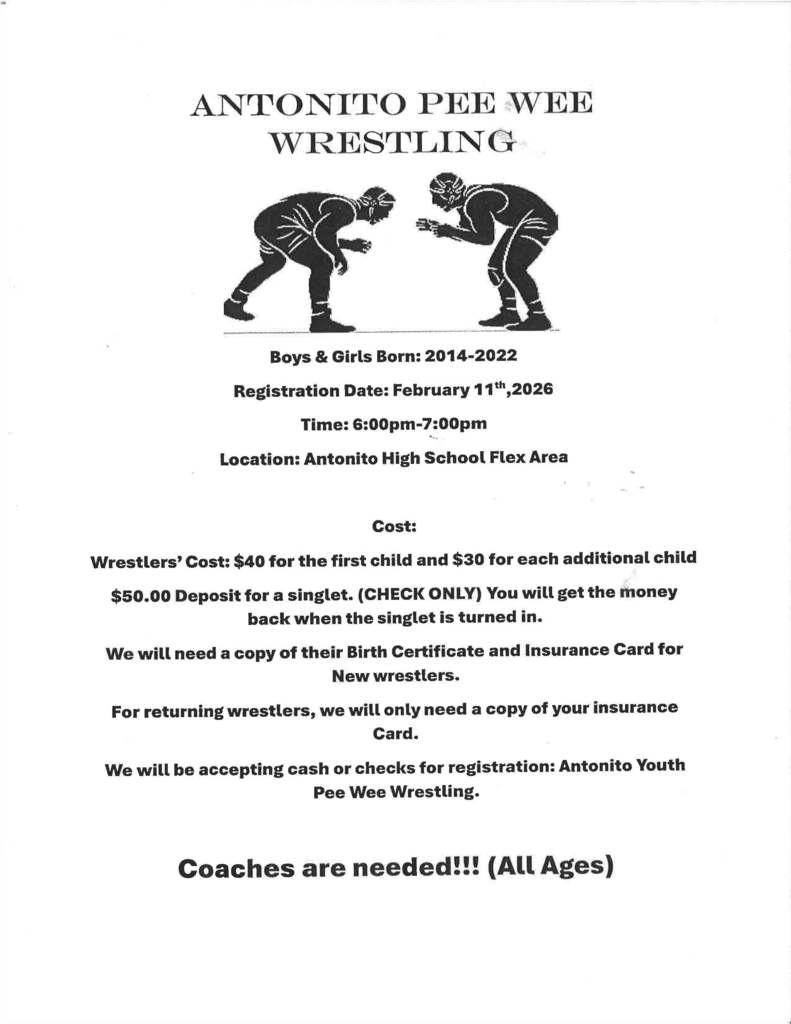 Photo: PeeWee Registration : February 11, 2026 @ 6-7 pm