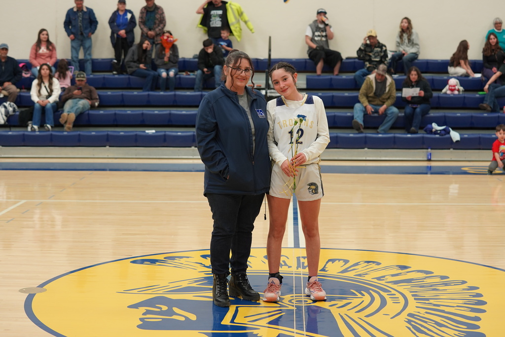 Photo: Basketball Parent's Night