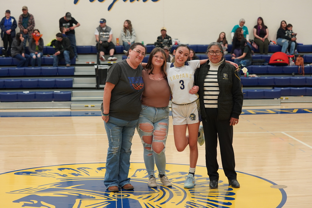 Photo: Basketball Parent's Night