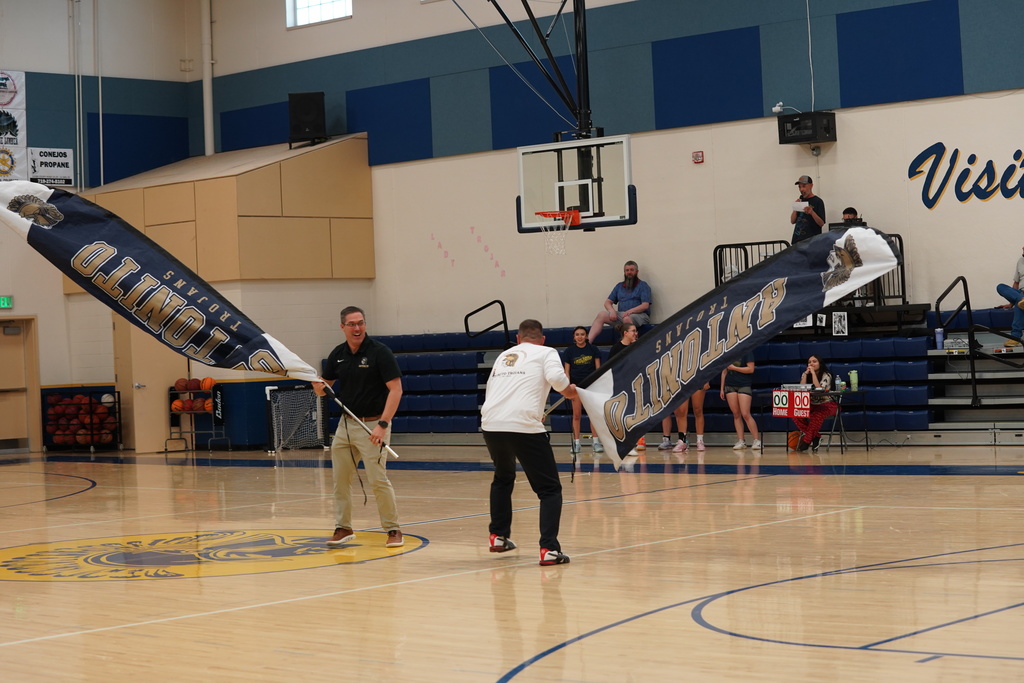 Photo: Staff vs. Student Showdown