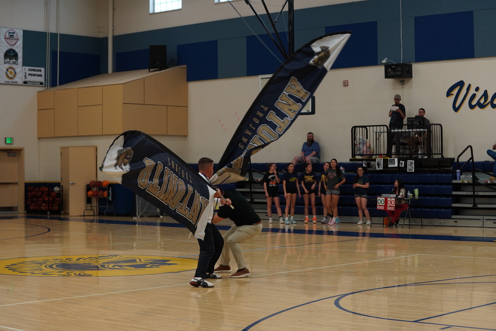 Photo: Staff vs. Student Showdown