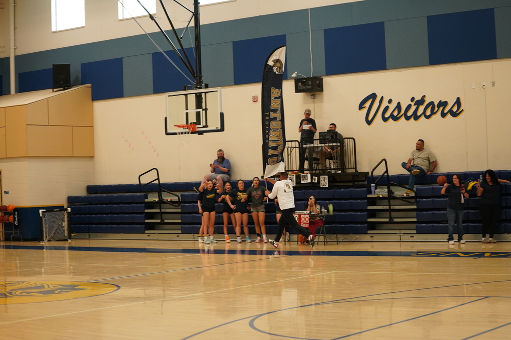 Photo: Staff vs. Student Showdown