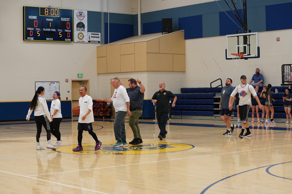 Photo: Staff vs. Student Showdown