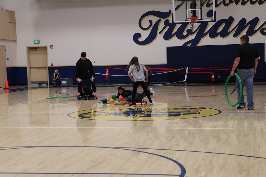 Photo: Testing Pep Rally