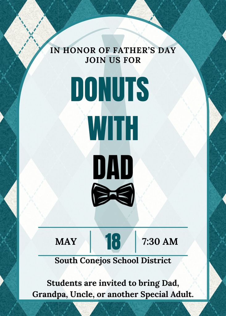 Photo: Donuts w/ Dad Invitation