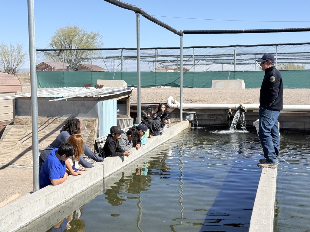Photo: 7th Grade Fish Hatchery Trip