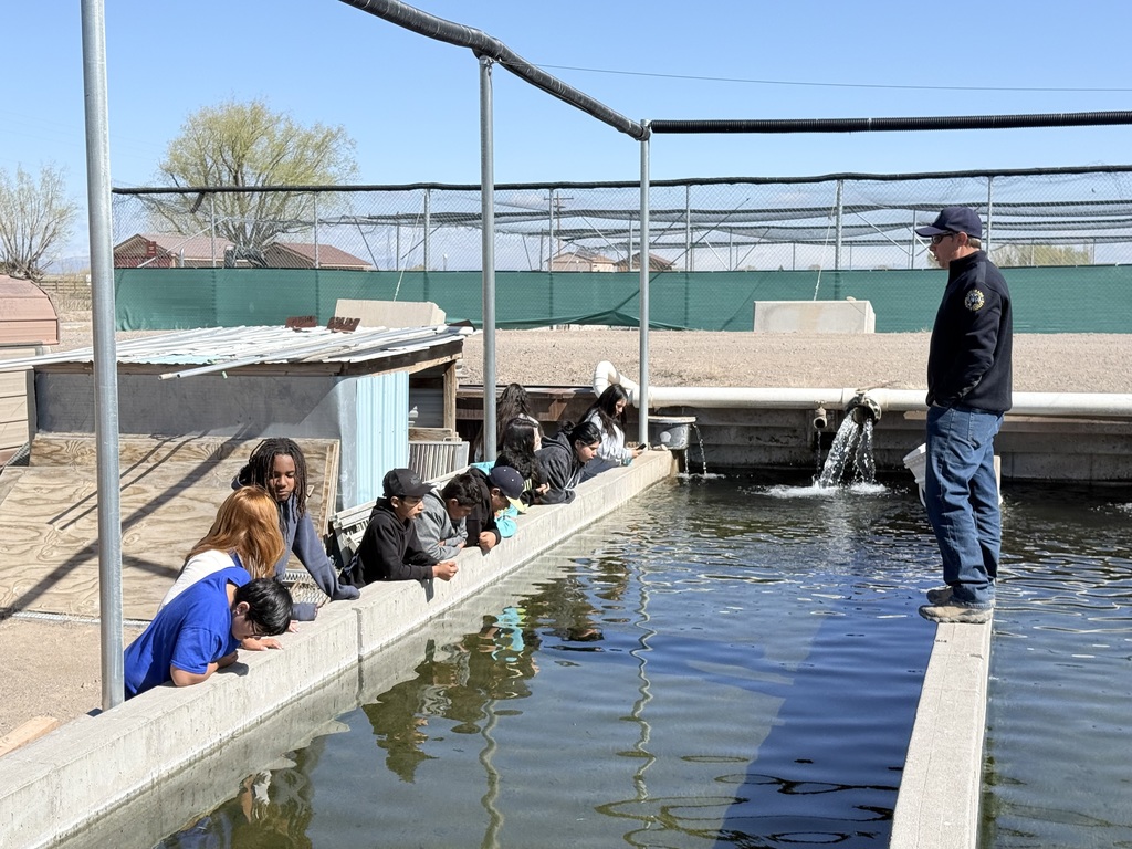 Photo: 7th Grade Fish Hatchery Trip