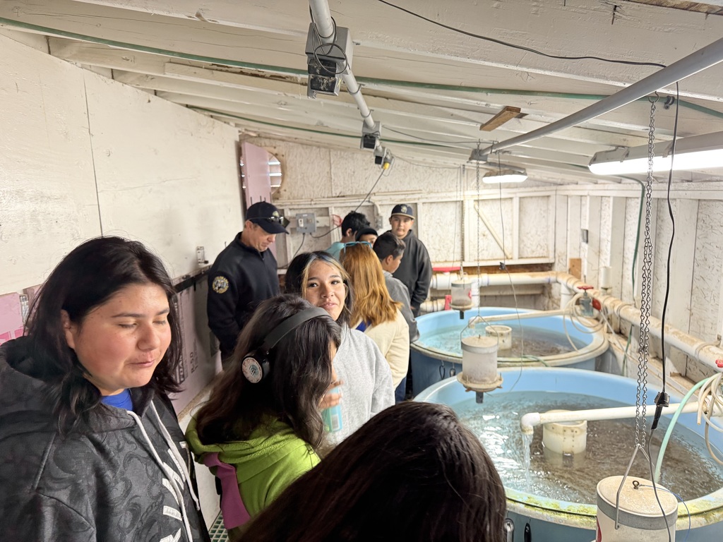 Photo: 7th Grade Fish Hatchery Trip