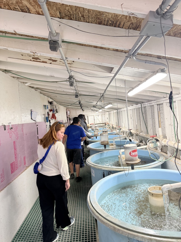 Photo: 7th Grade Fish Hatchery Trip