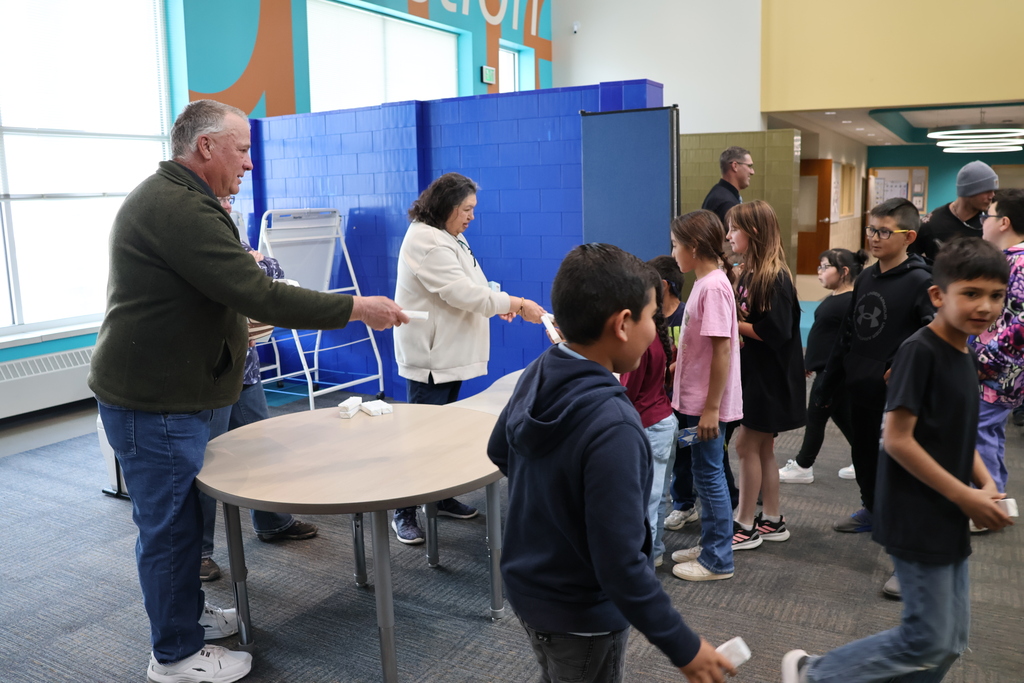 Photo: Board of Education sharing ice cream