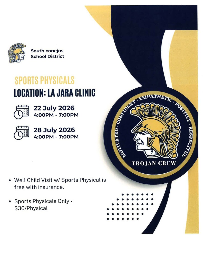 Sports Physicals Flyer