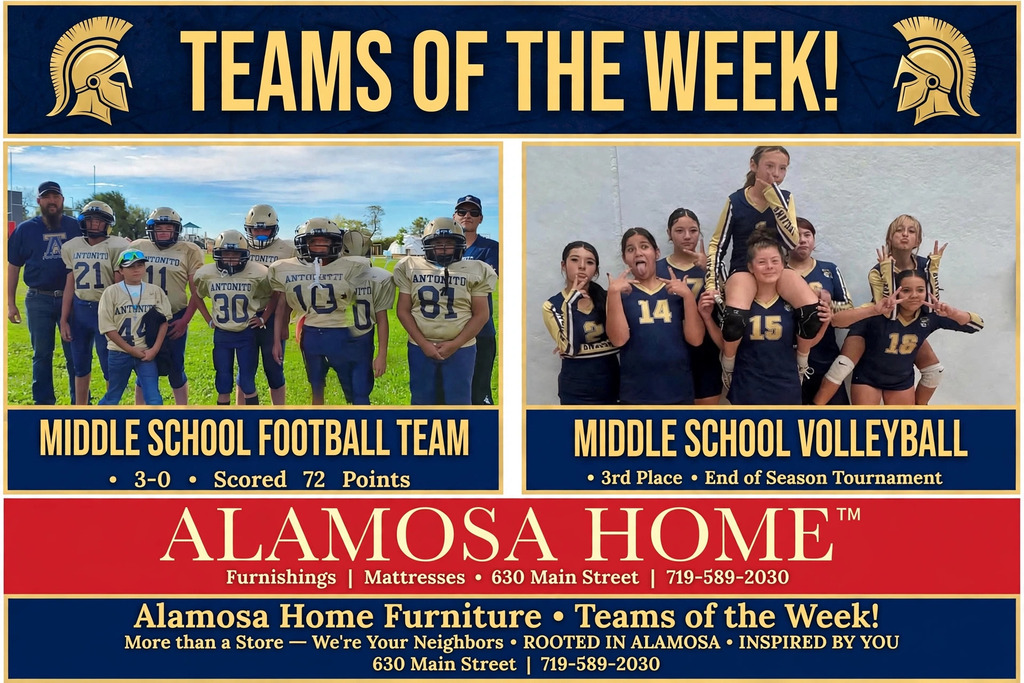 Photo: Alamosa Homve Furniture Teams of the Week