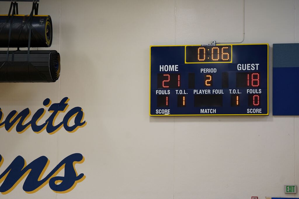 Photo: Homecoming Volleyball Game