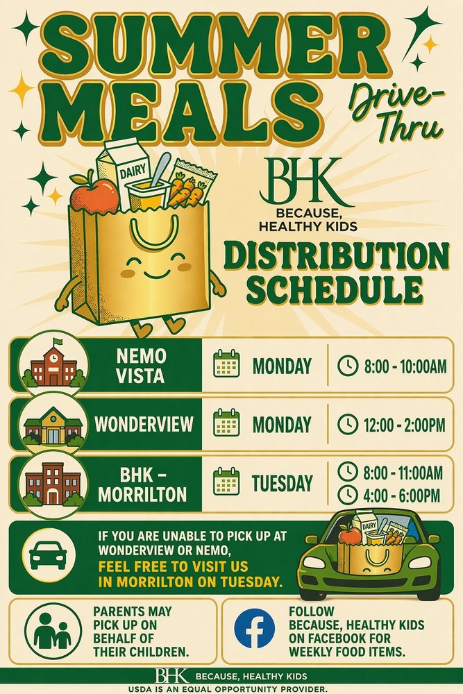 Summer Meals Graphic