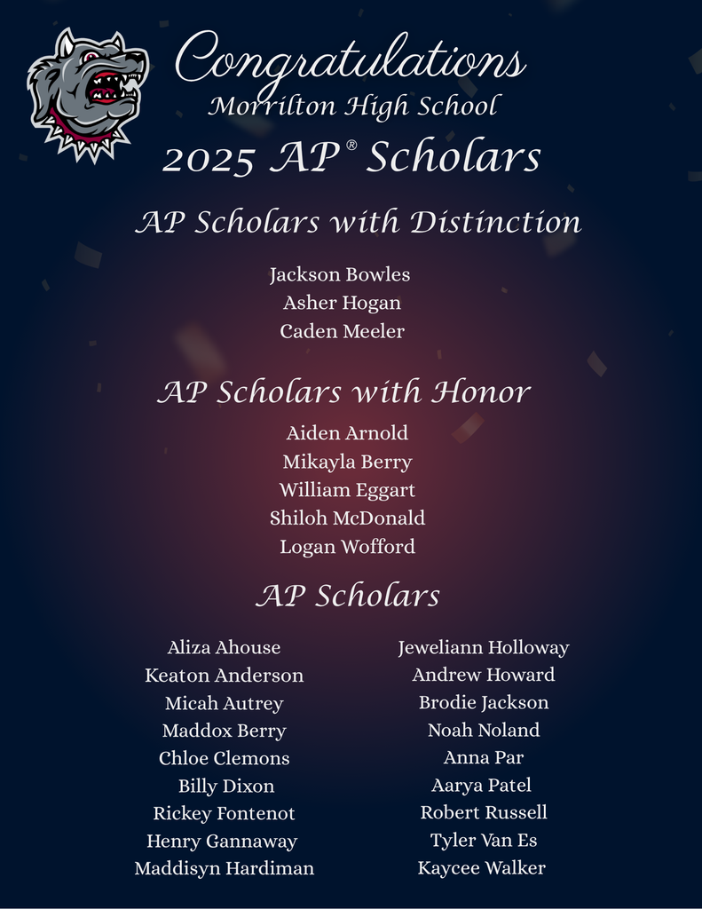 AP Scholars Congratulations