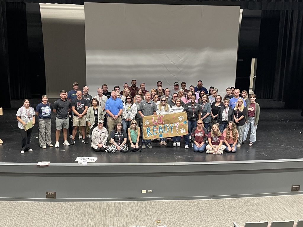 MHS Staff is ready to see our students tomorrow.