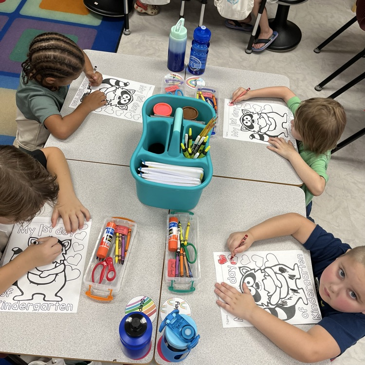 students at desks