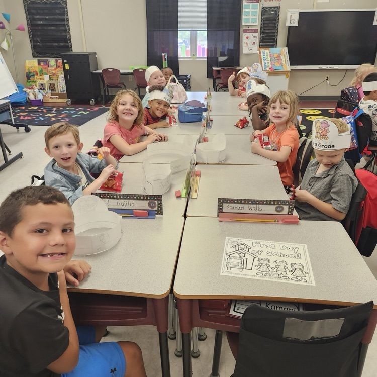 Students at desks