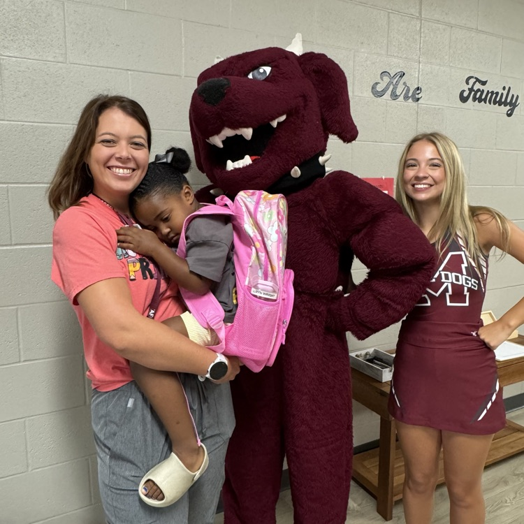 meeting the MHS spirit squad