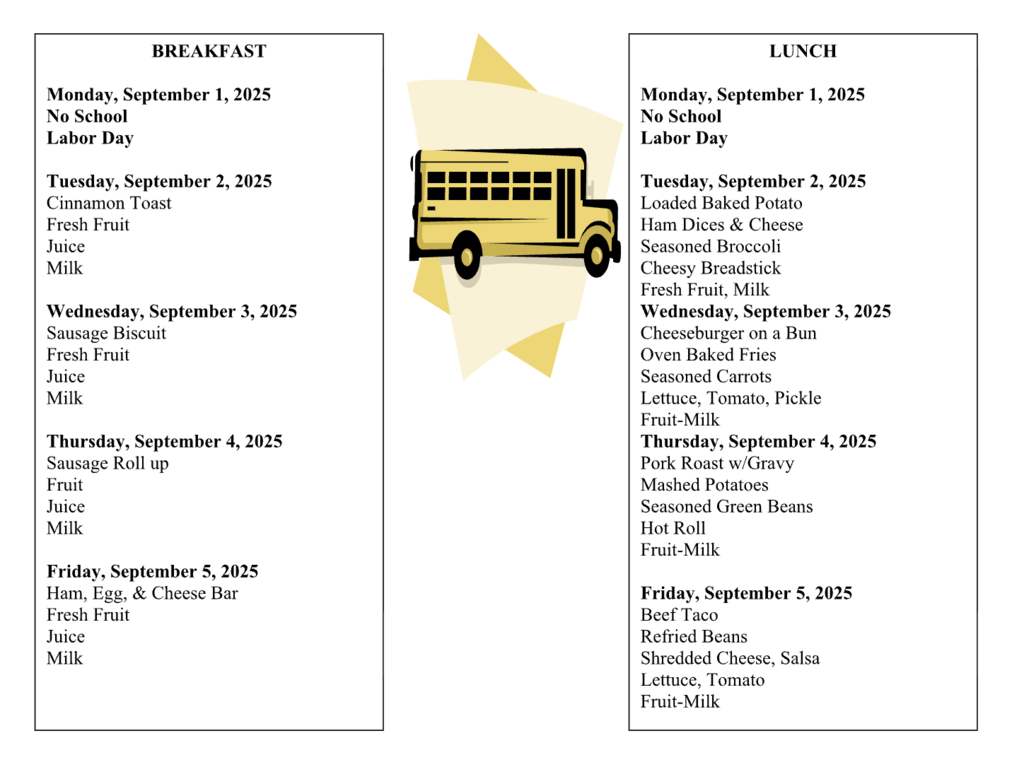 menus